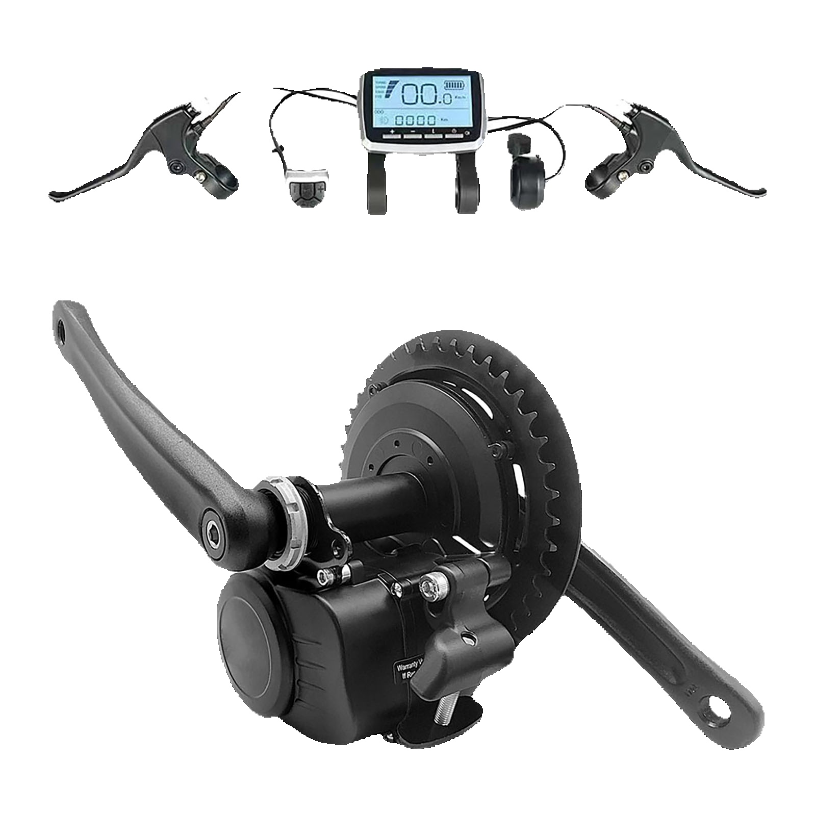 Torque Sensor Mid Drive Motor Kit - ใหม่รุ่น Tongsheng 48V 500W EBike กลางไดรฟ์มอเตอร์ชุด